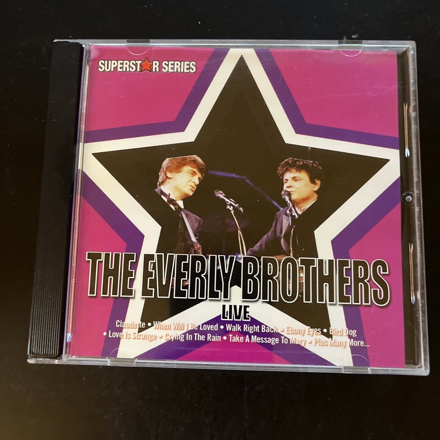 The Everly Brothers CD Live  SUPERSTARS SERIES