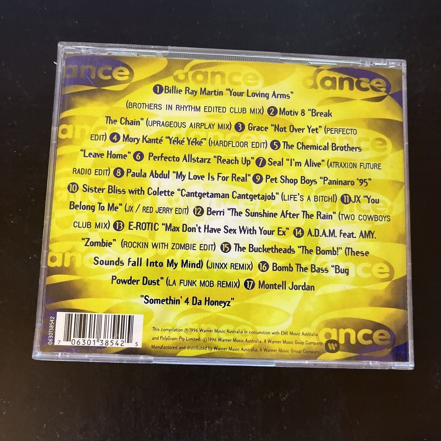 100% Dance Volume One (CD, 1996)