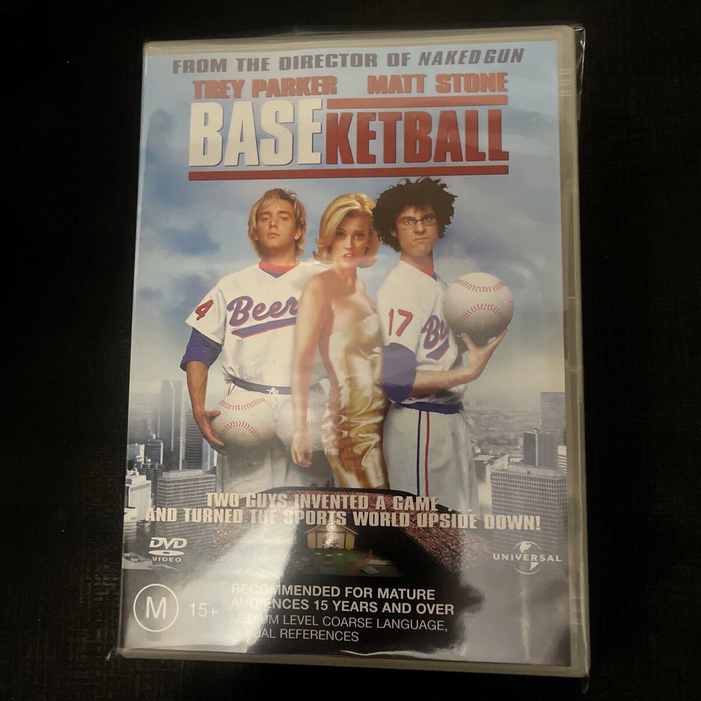 Baseketball (DVD, 1999) Trey Parker, Matt Stone, Yasmine Bleeth NEW Region 4 &2