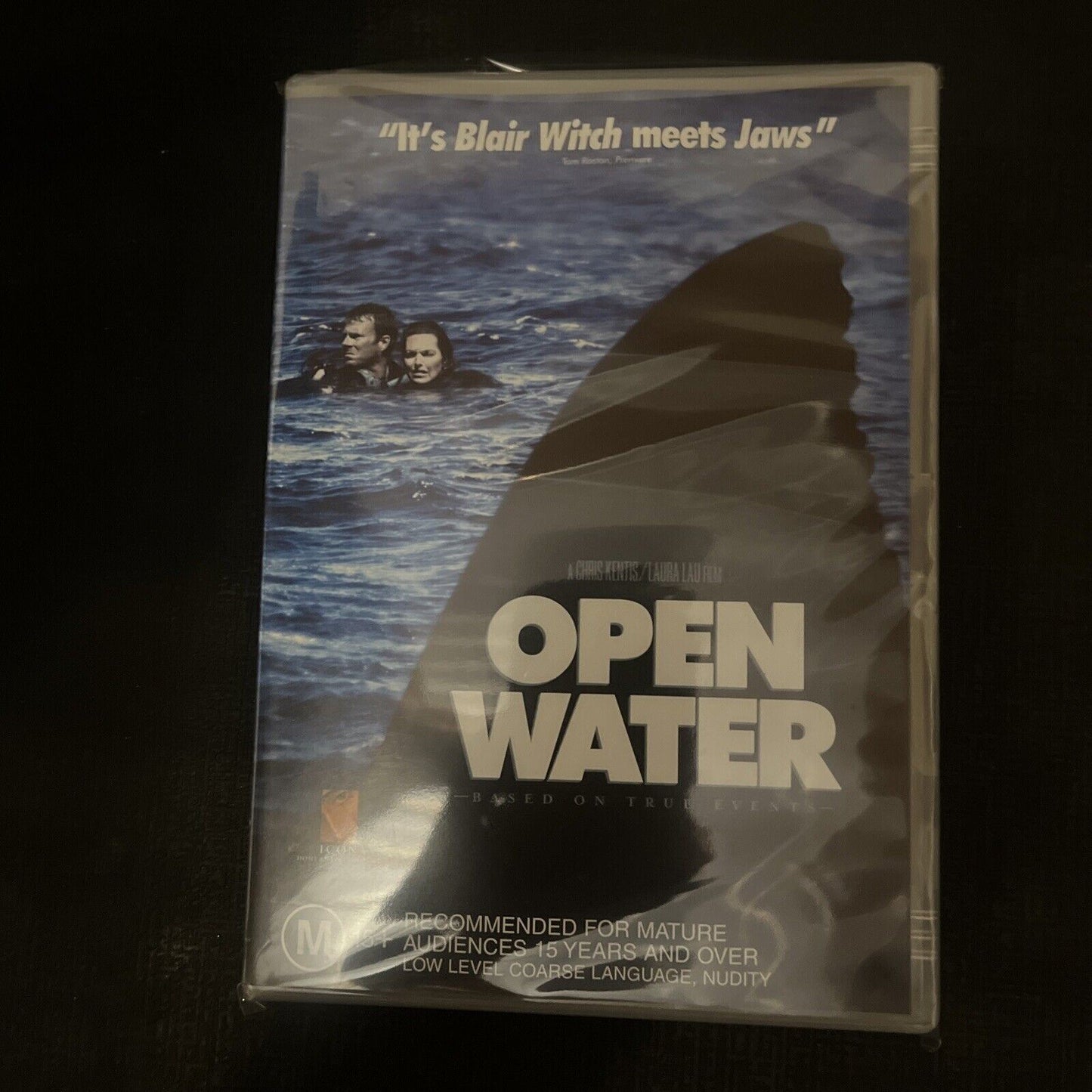 Open Water (DVD, 2003) Blanchard Ryan, Daniel Travis NEW Region 4