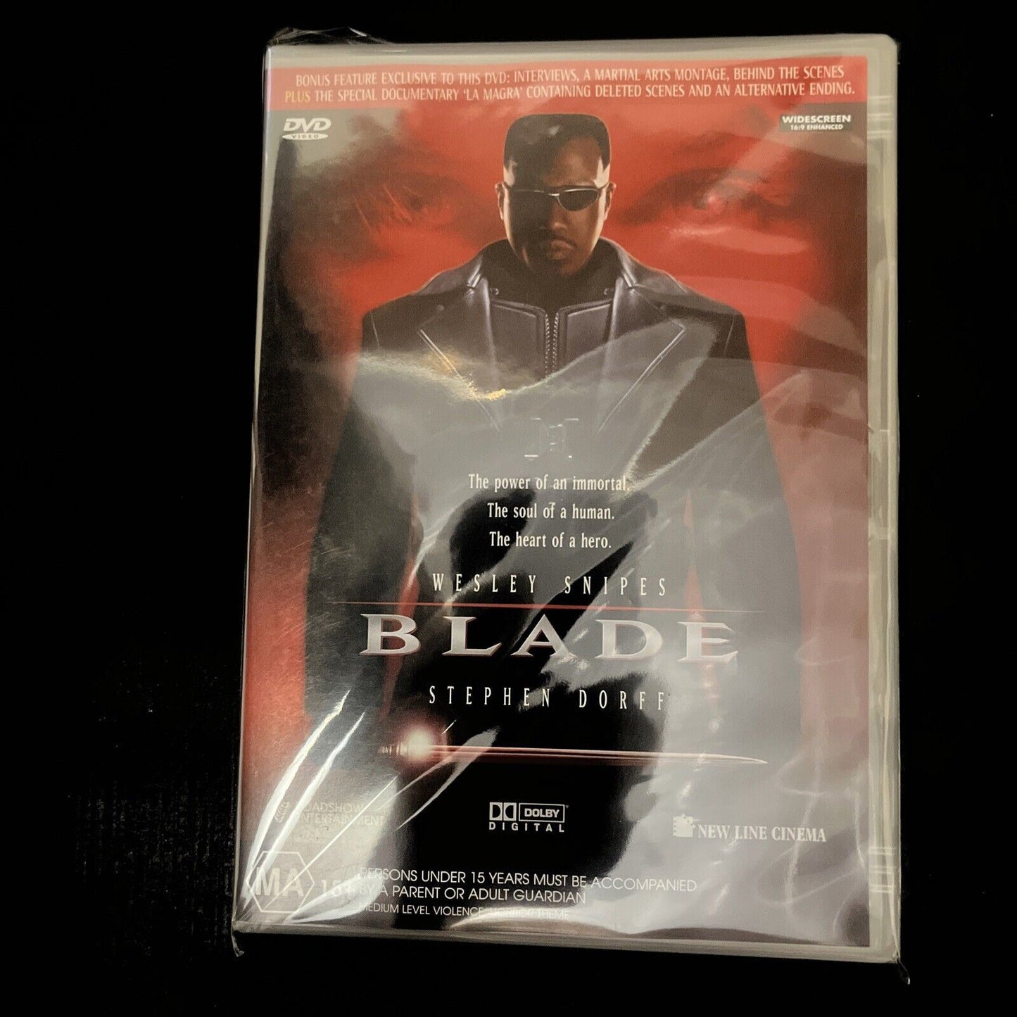 Blade (DVD, 1998) Wesley Snipes, Stephen Dorff, Kris Kristofferson NEW Region 4