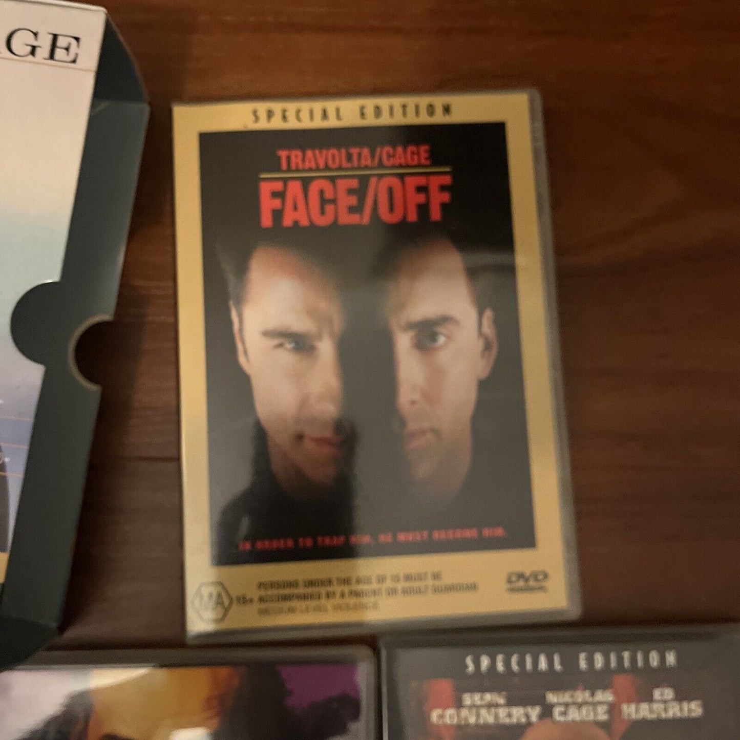 Nicolas Cage Collection - Collector's Edition (DVD, 1996, 4-Disc) Region 4