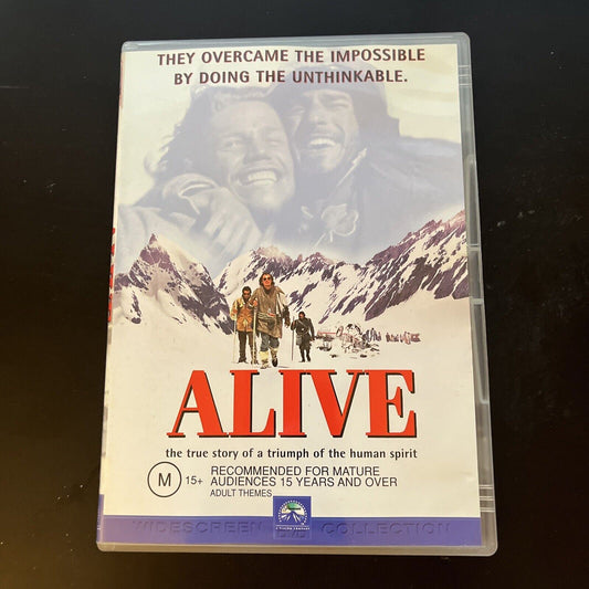 Alive (DVD, 1992) Ethan Hawke, Vincent Spano, Josh Hamilton Region 4