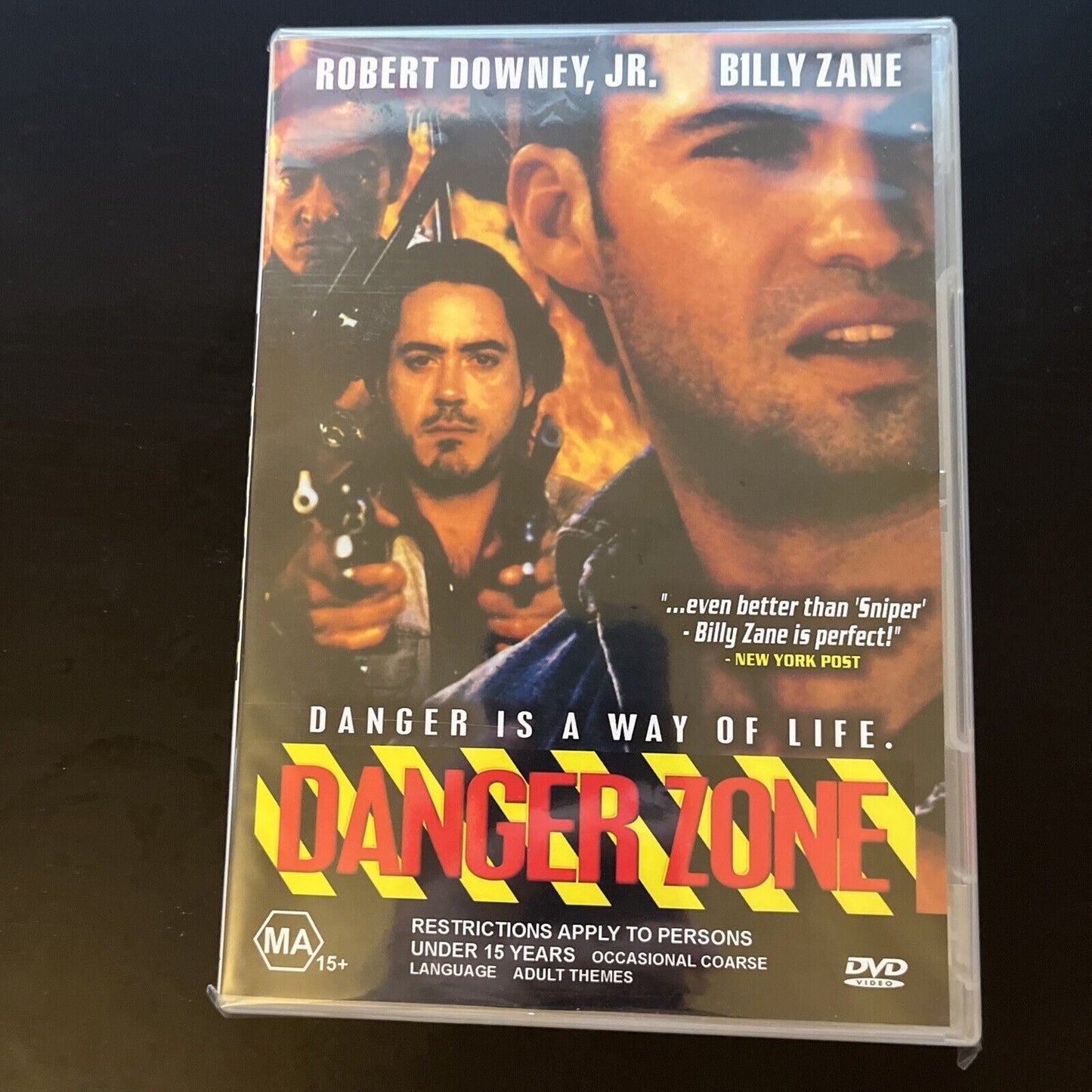 Danger Zone (DVD, 1996) Billy Zane, Robert Downey Jr., Ron Silver NEW All Region