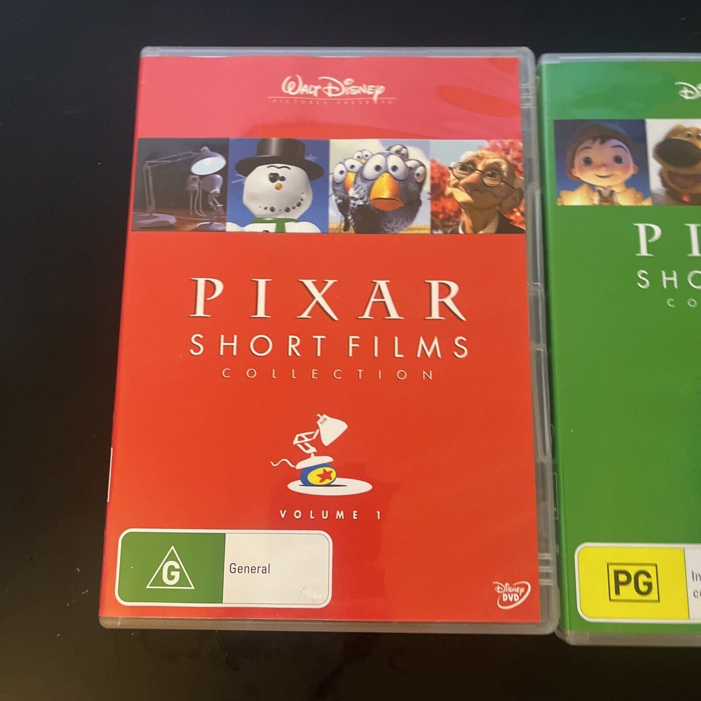 Pixar Short Films Collection : Vol 1 & 2 (DVD, 2007, 2-Disc) Region 4