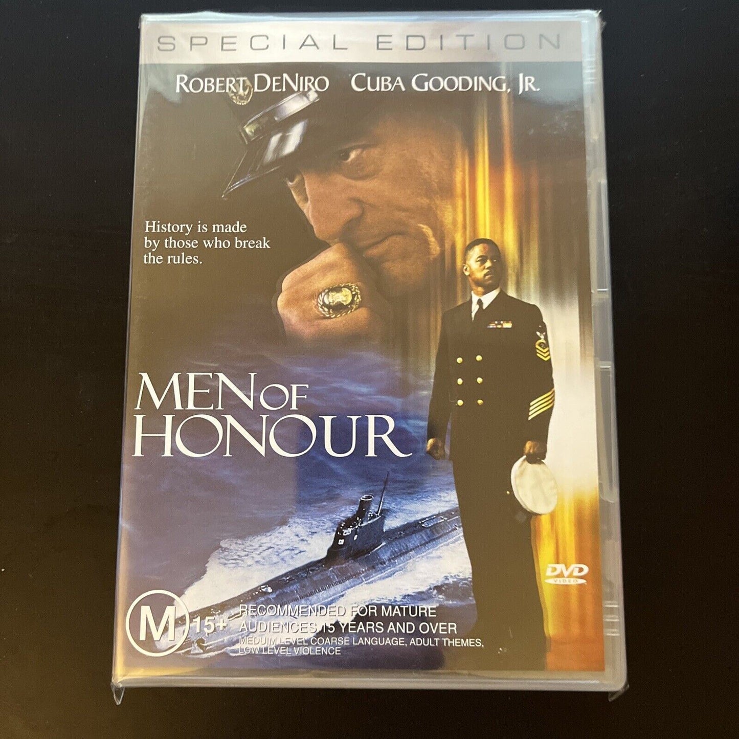 Men Of Honour (DVD, 2000) Robert De Niro, Cuba Gooding Jr. NEW Region 4