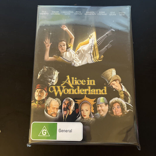 Alice In Wonderland (DVD, 1999) Whoopi Goldberg, Ben Kingsley, NEW Region 4