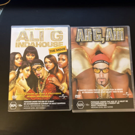 Ali G, Aiii / Ali G Indahouse The Movie (DVD, 2002, 2-Disc) Region 4