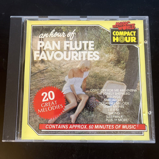 Music World Compact Hour - An Hour of Pan Flute Favorites (CD, 1989)