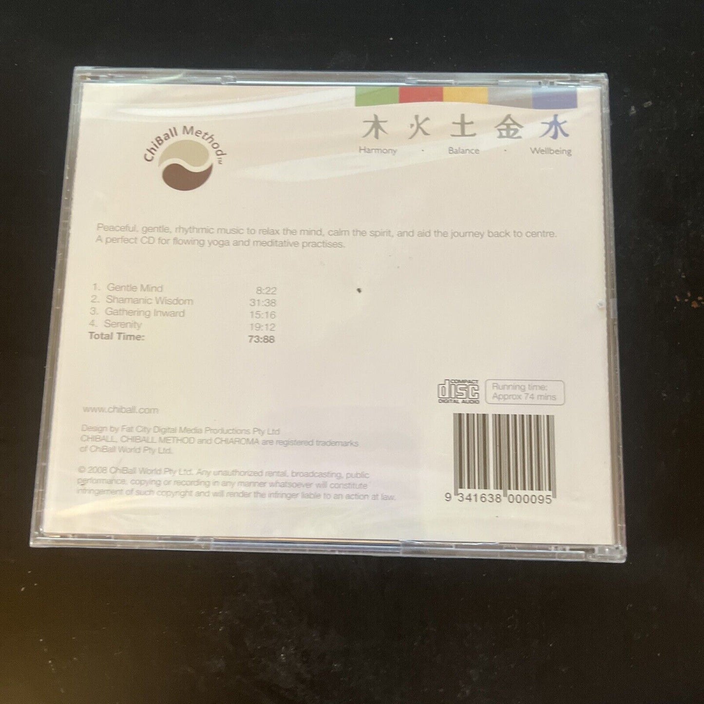 *New Sealed* Chiball Method - The Power of Relaxation The Music (CD, 2008)