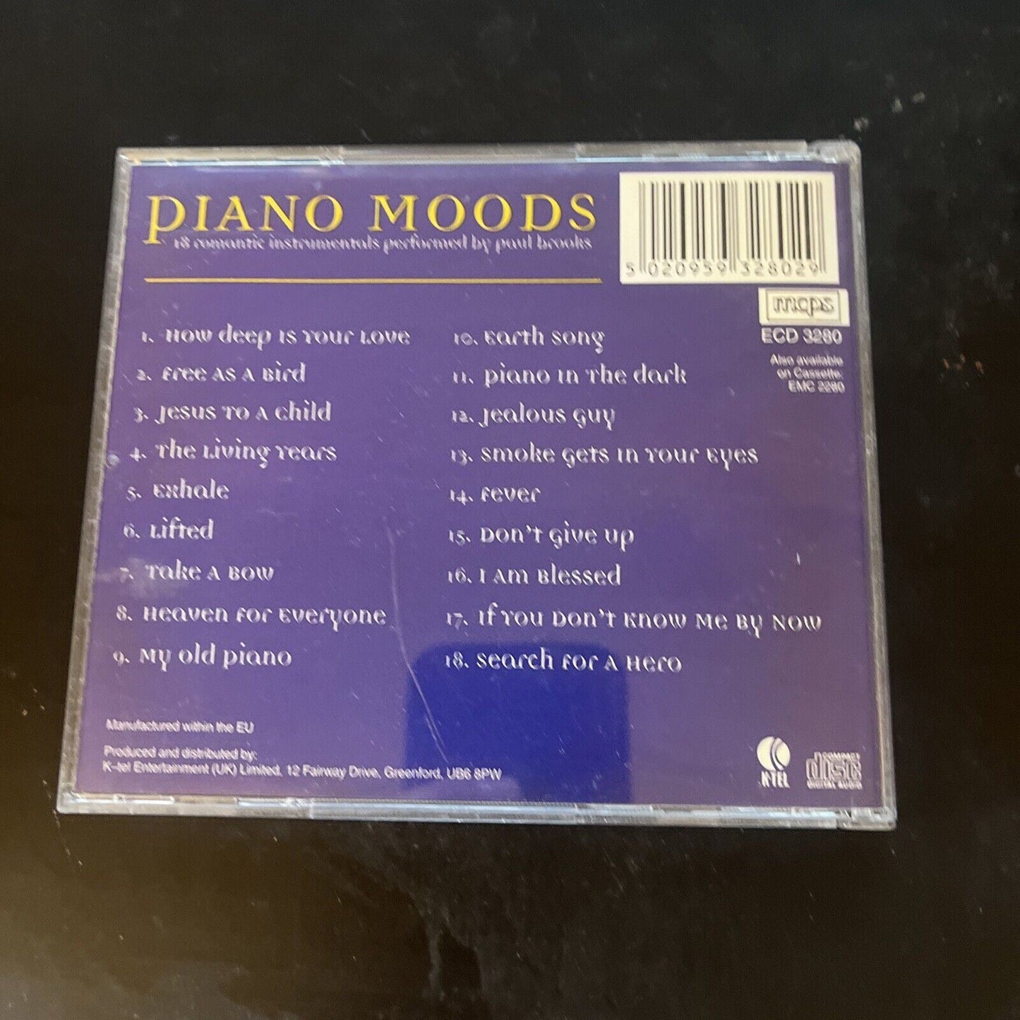 Paul Brooks - Piano Moods (CD, 1996)