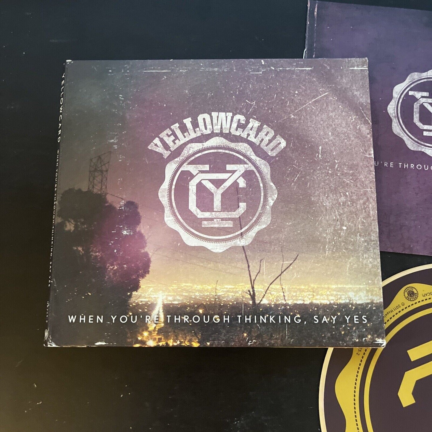Yellowcard  - When You're Through Thinking, Say Yes (CD, 2011)