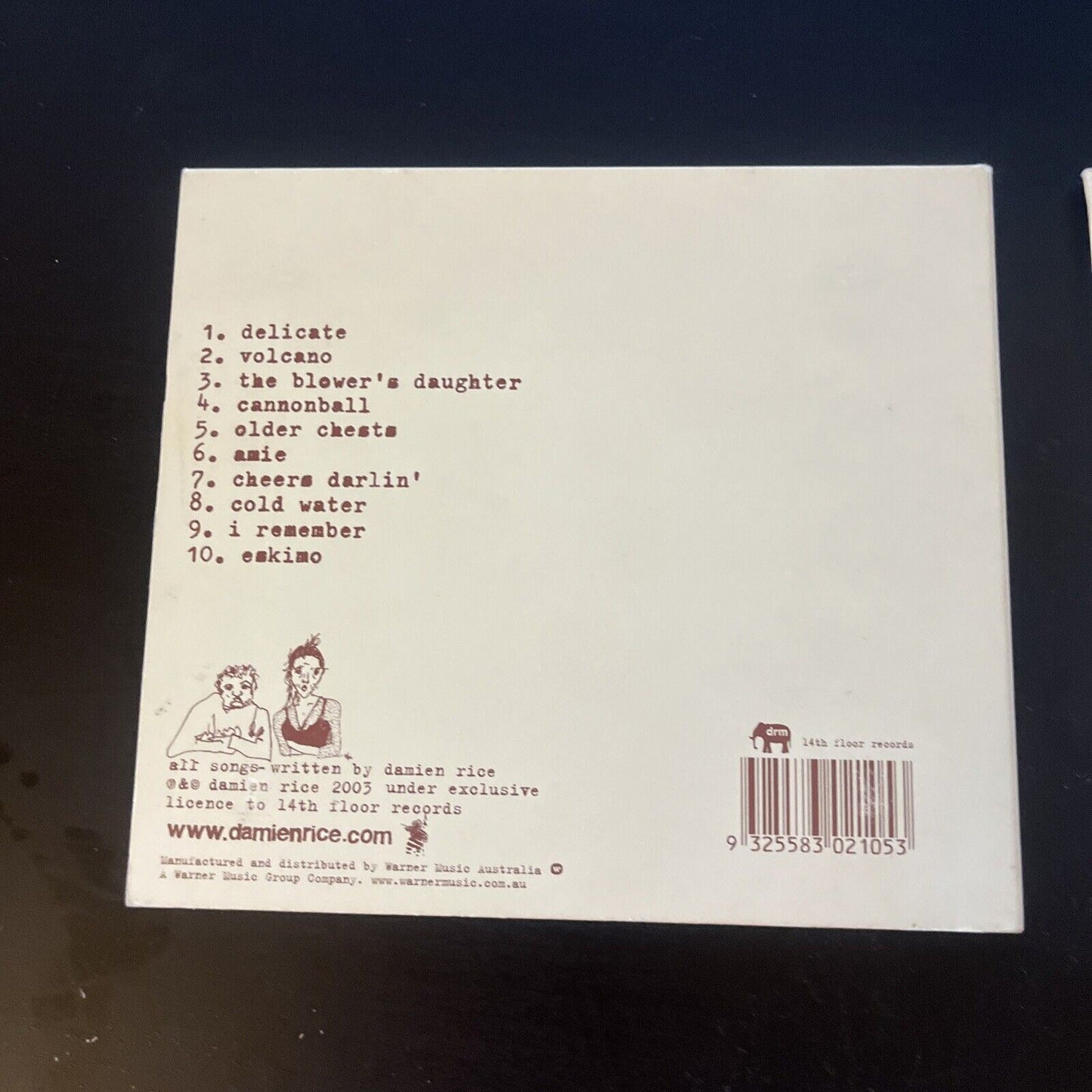 Damien Rice - Damien Rice 9 / Damien Rice 0 (CD, 2006, 2-Disc)