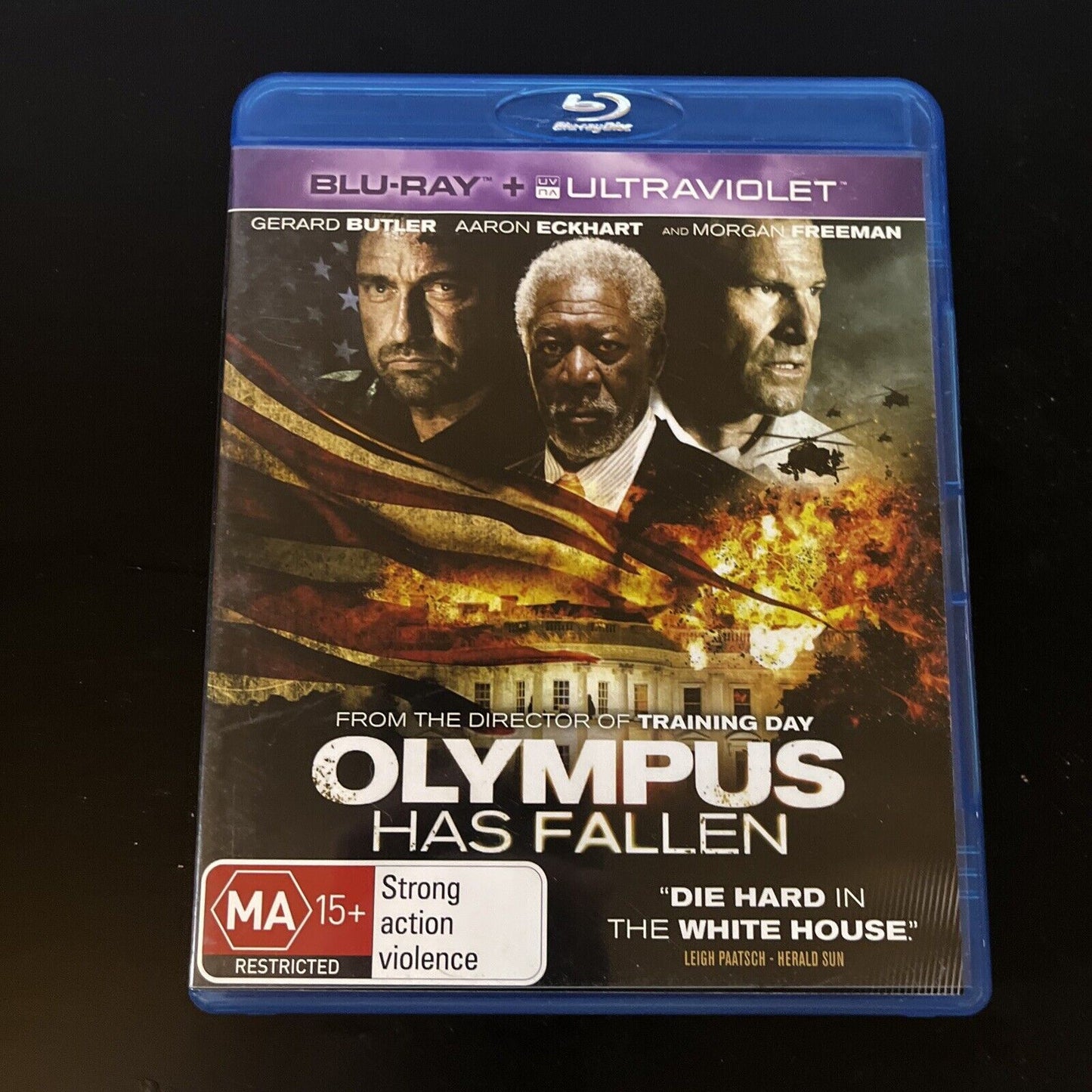 Olympus Has Fallen (Blu-ray, 2013) Gerard Butler, Aaron Eckhart Region B