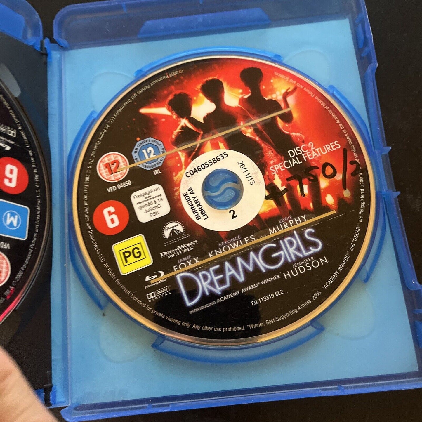 Dreamgirls - 2-Disc Showstopper Edition (Blu-ray, 2006) Beyonce Knowles Region B