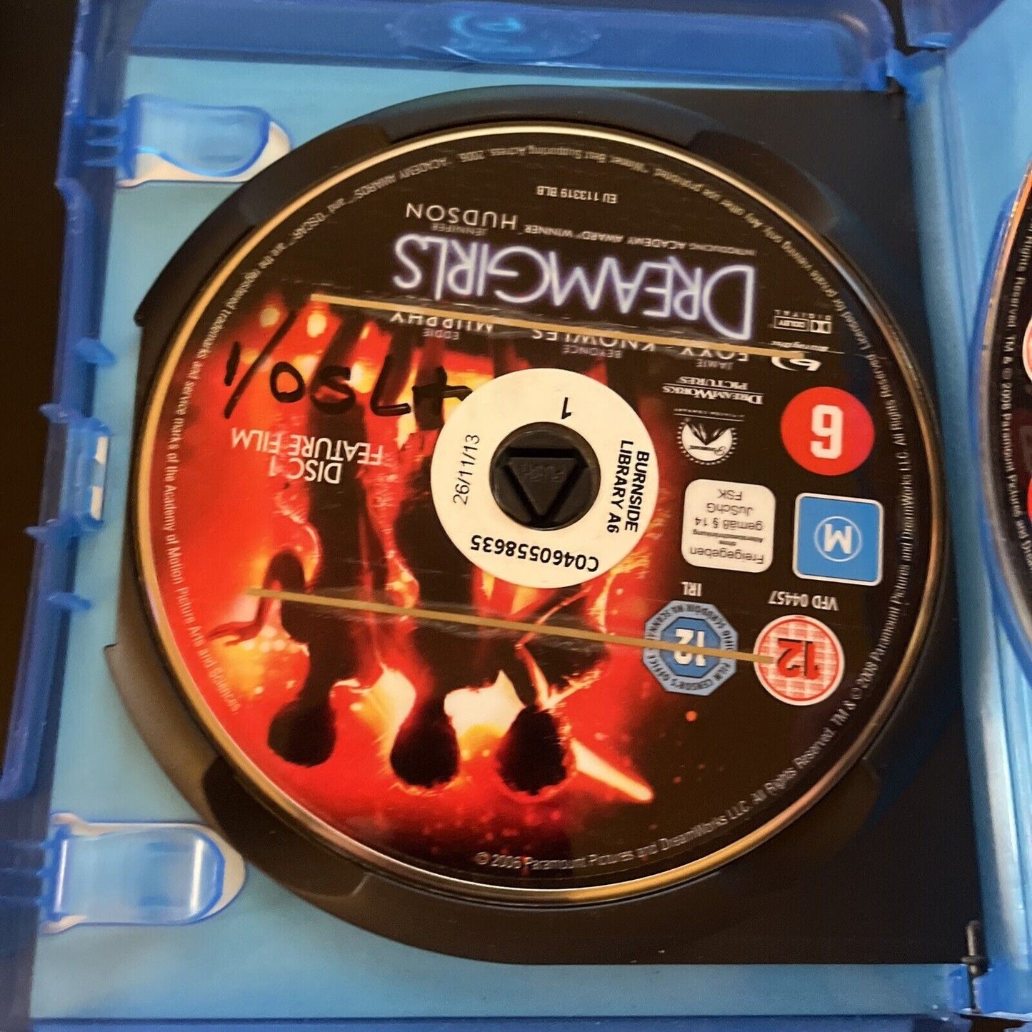 Dreamgirls - 2-Disc Showstopper Edition (Blu-ray, 2006) Beyonce Knowles Region B