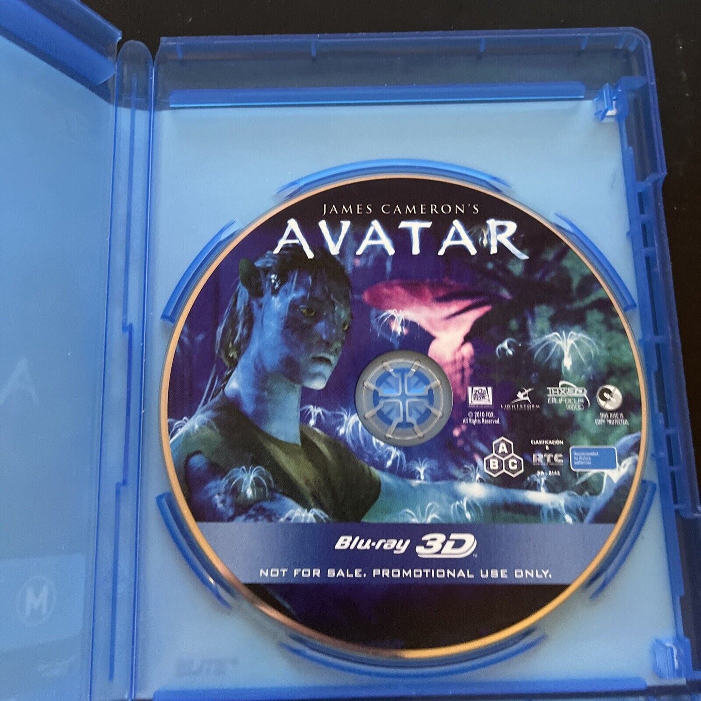 James Cameron Avatar - Panasonic Exclusive (Blu-ray 3D, 2009) All Regions