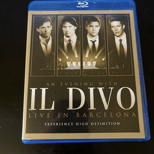 An Evening with Il Divo - Live in Barcelona (Bluray, 2009) All Regions