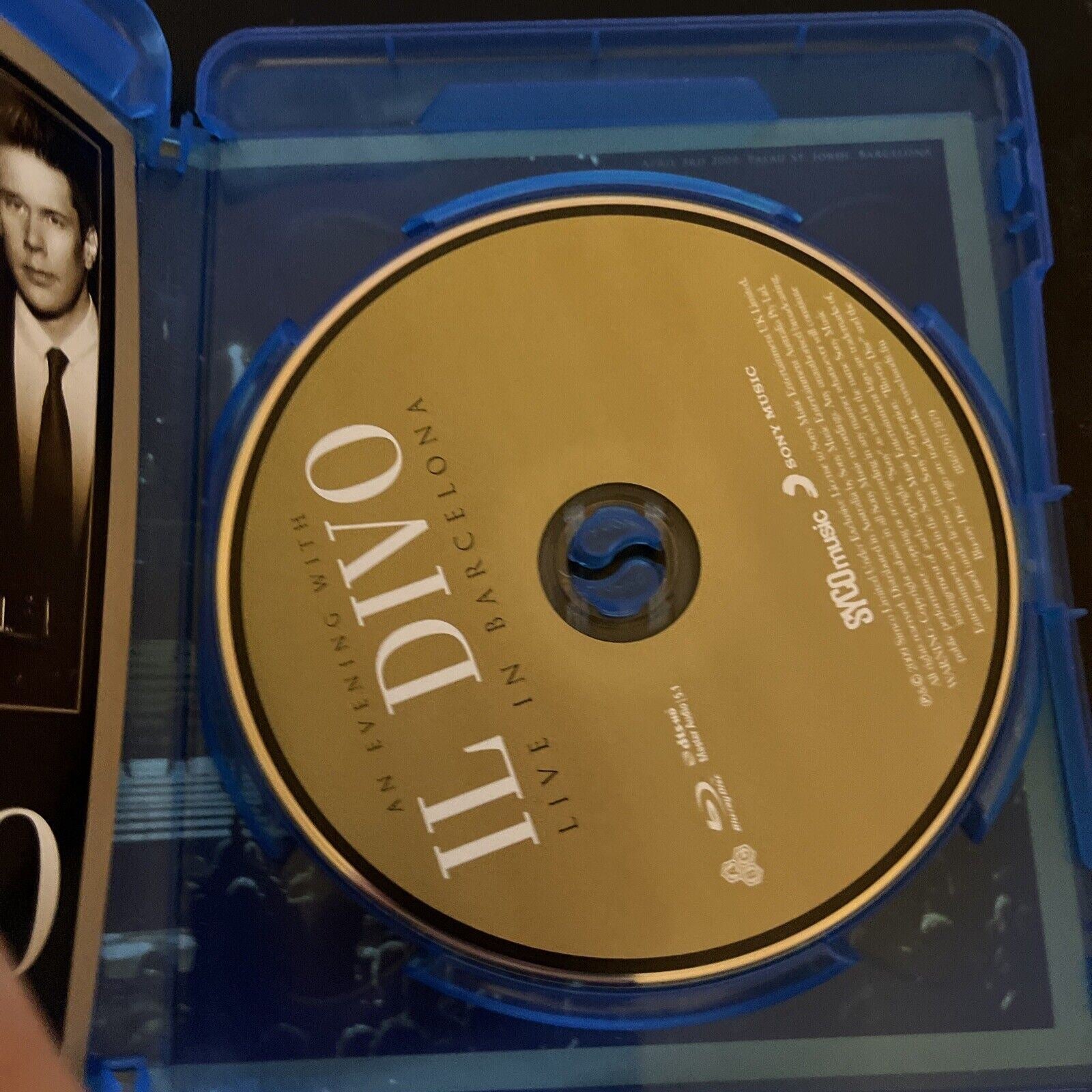 An Evening with Il Divo - Live in Barcelona (Bluray, 2009) All Regions ...