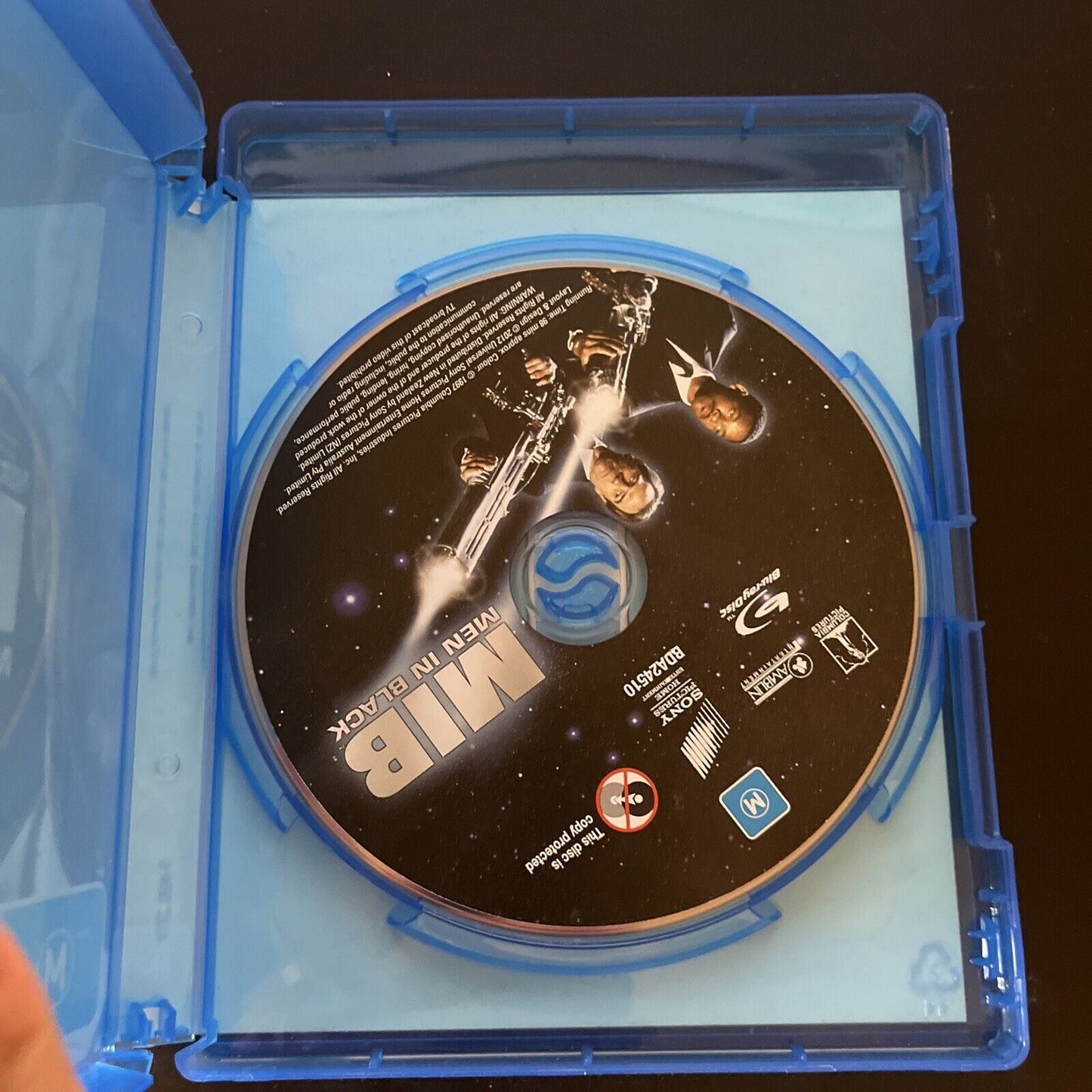 Men In Black (Blu-ray, 1997) Will Smith, Tommy Lee Jones All Regions