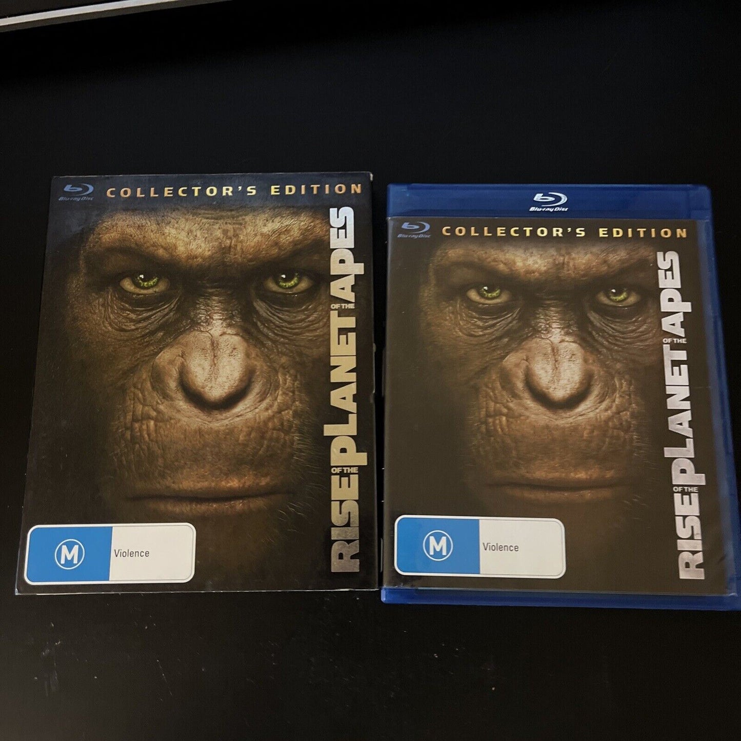 Rise Of The Planet Of The Apes - With Senitype Film (Blu-ray, 2011) Region B