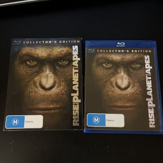 Rise Of The Planet Of The Apes - With Senitype Film (Blu-ray, 2011) Region B