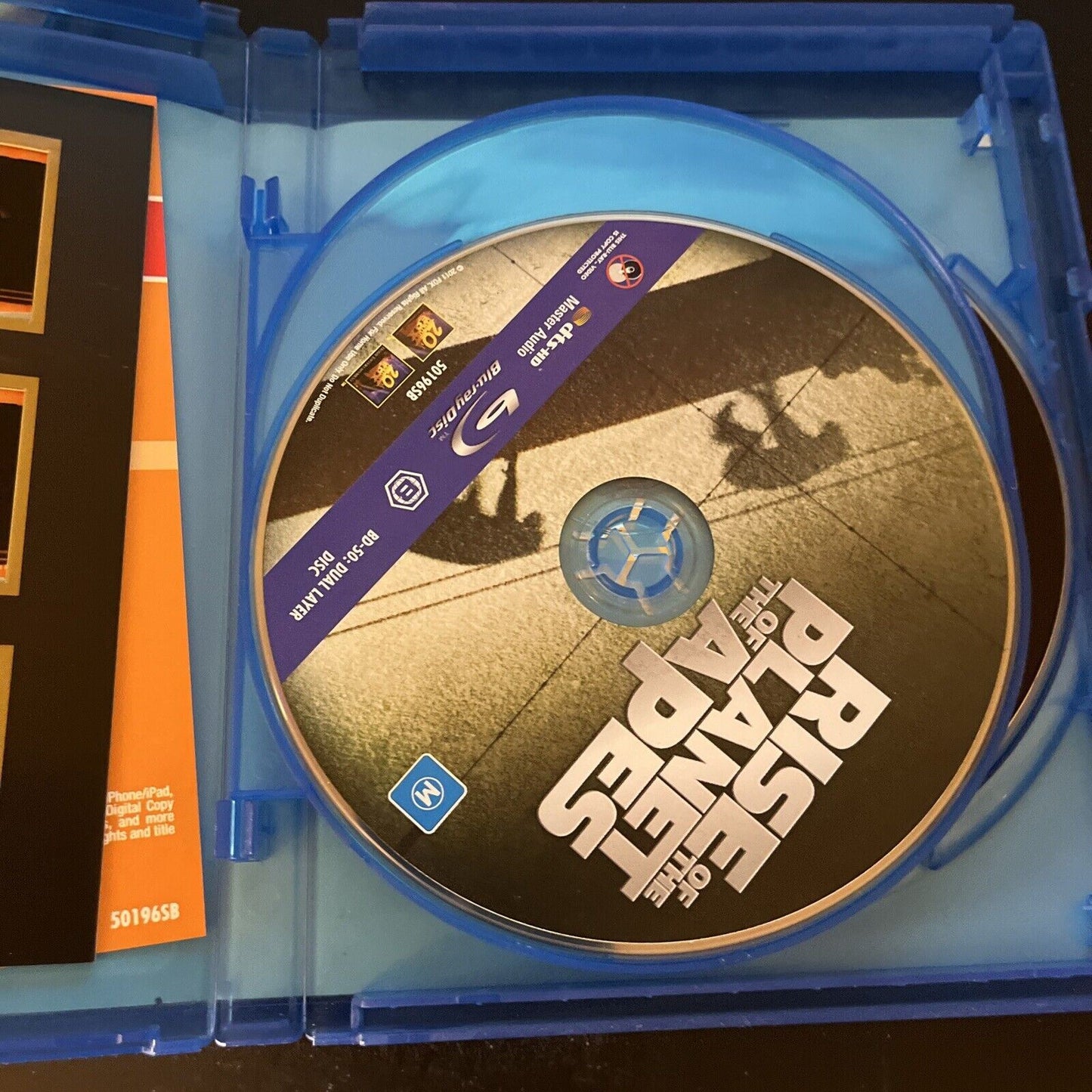 Rise Of The Planet Of The Apes - With Senitype Film (Blu-ray, 2011) Region B