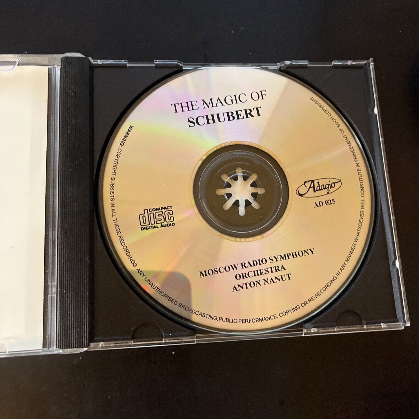 Moscow Radio Symphony Orchestra - The Magic Of Schubert (CD)