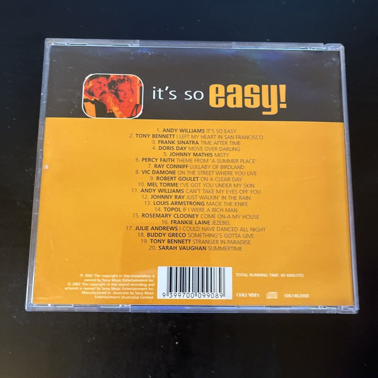 Frank Sinatra, Andy Williams, Tony Bennett & Various - It's So Easy (2002, CD)