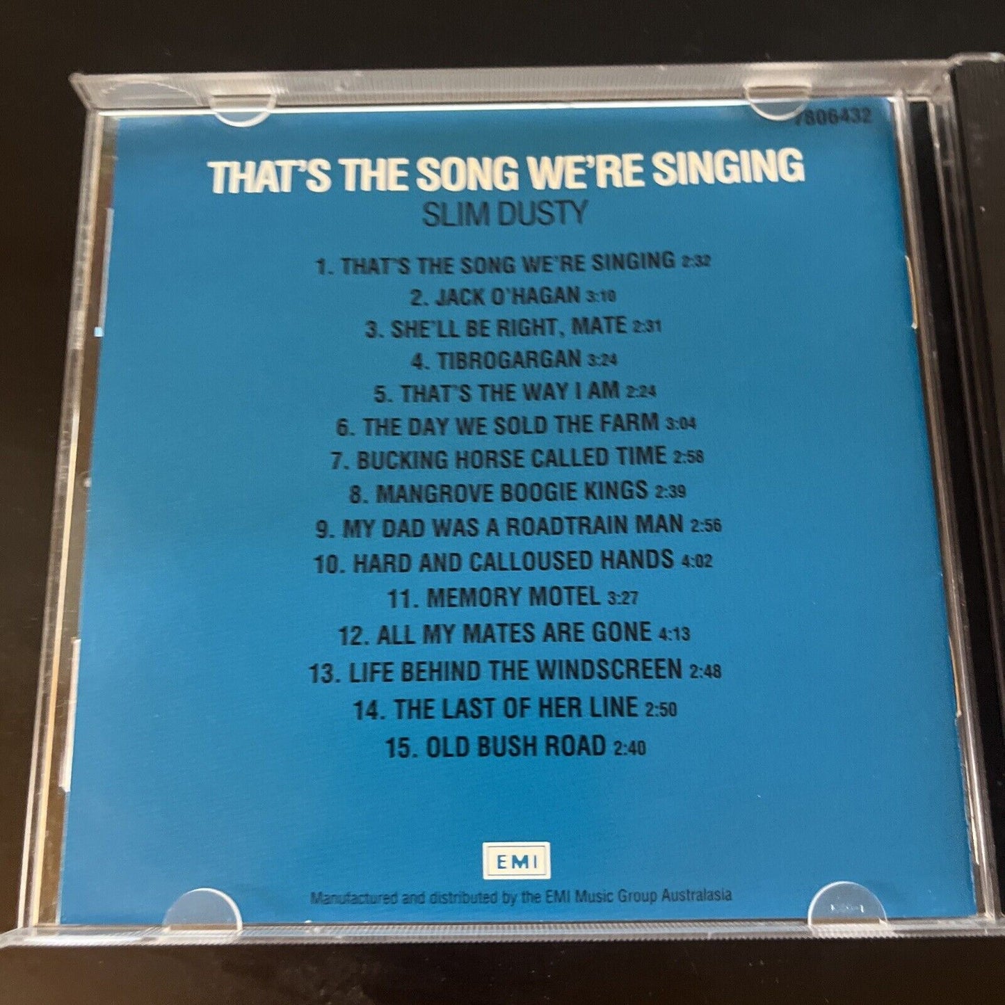 Slim Dusty - That's the Song We're Singing (CD, 1992)