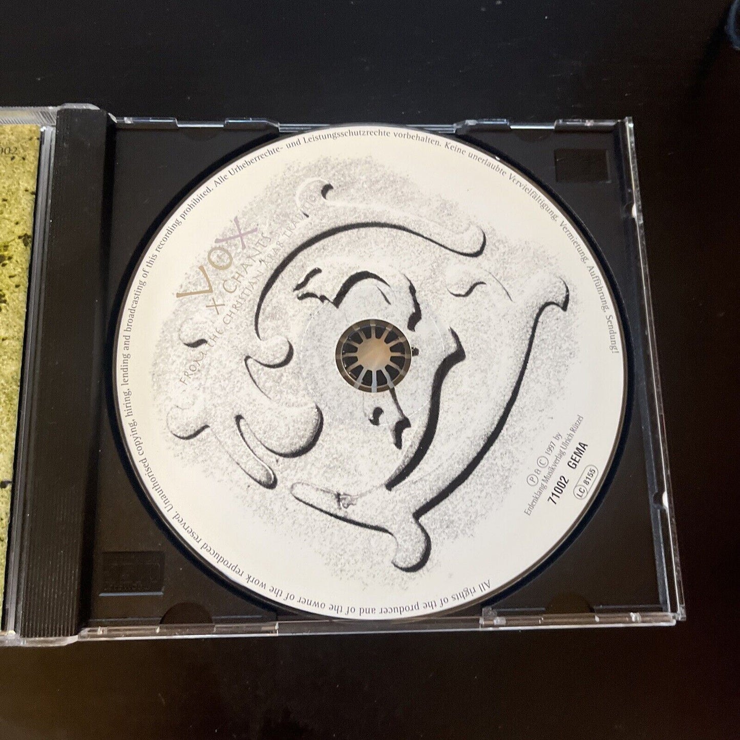 VOX - X Chants - 10 Chant From The Christian Arab Tradition (CD, 1997)