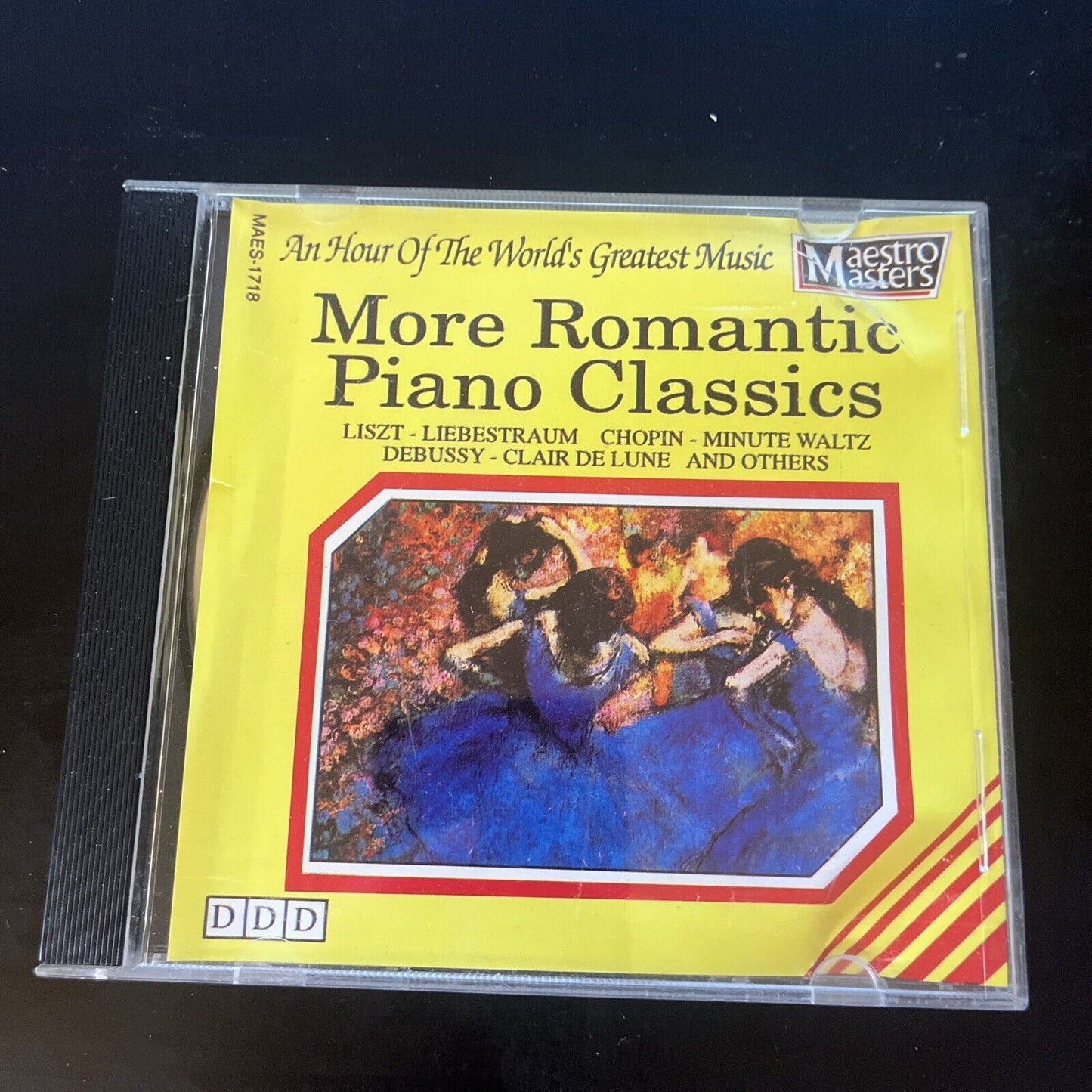 Maestro Masters - More Romantic Piano Classics (CD, 1994)