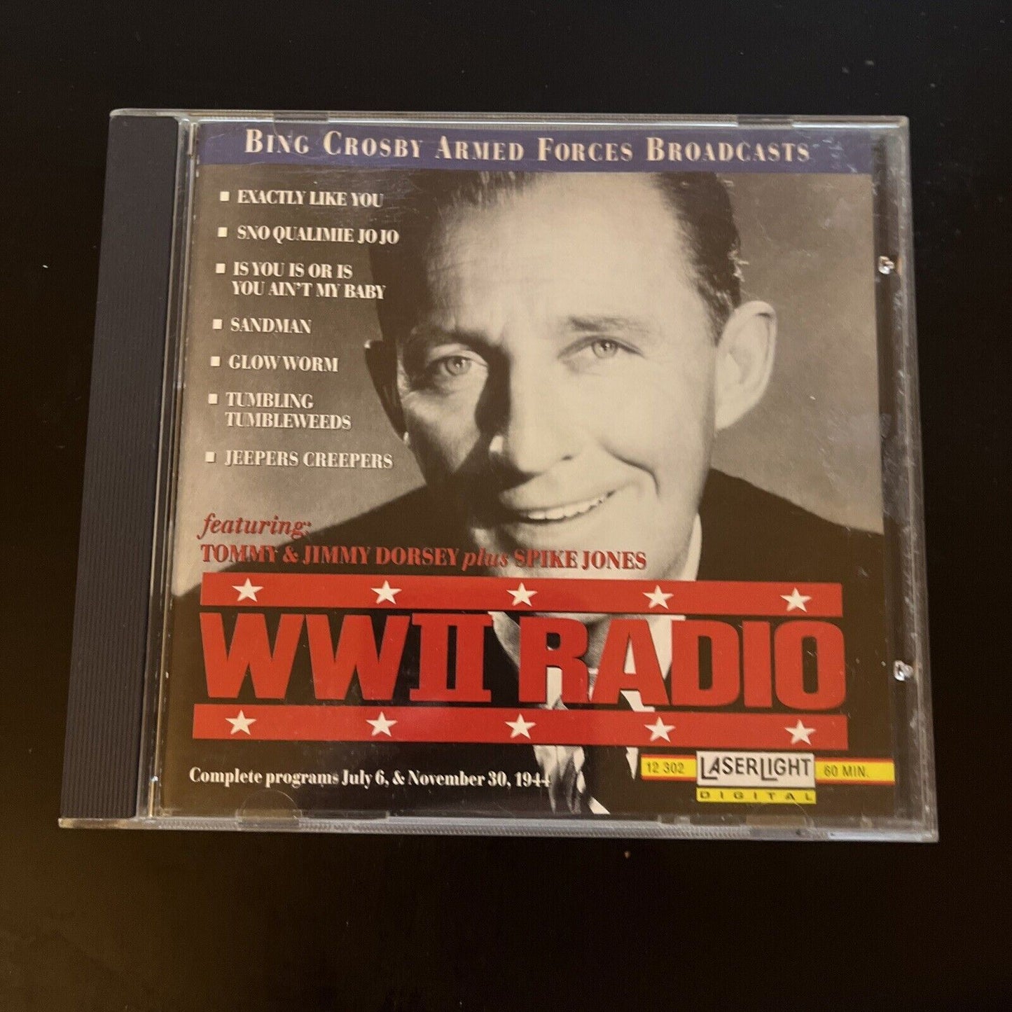 Bing Crosby - WWII Radio Broadcast July 6, 1944 and November 30, 1944 (CD, 1944)