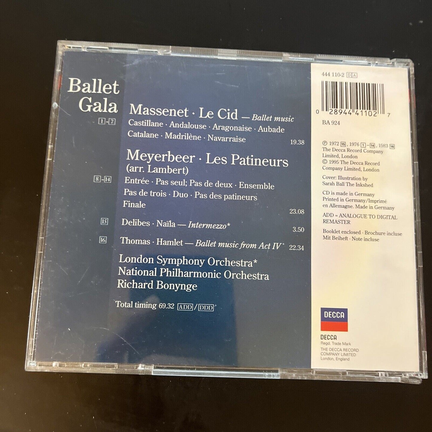 Ballet Gala - Le Cid Les Patineurs (CD, 1995)