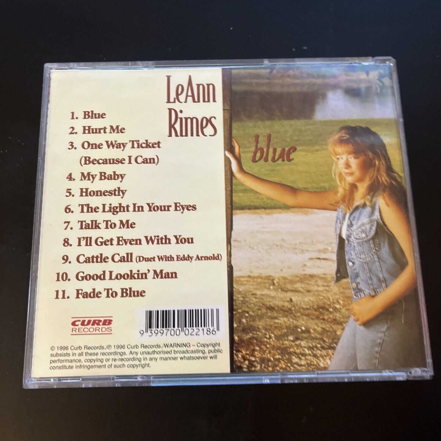 LeAnn Rimes - Blue (CD, 1996)