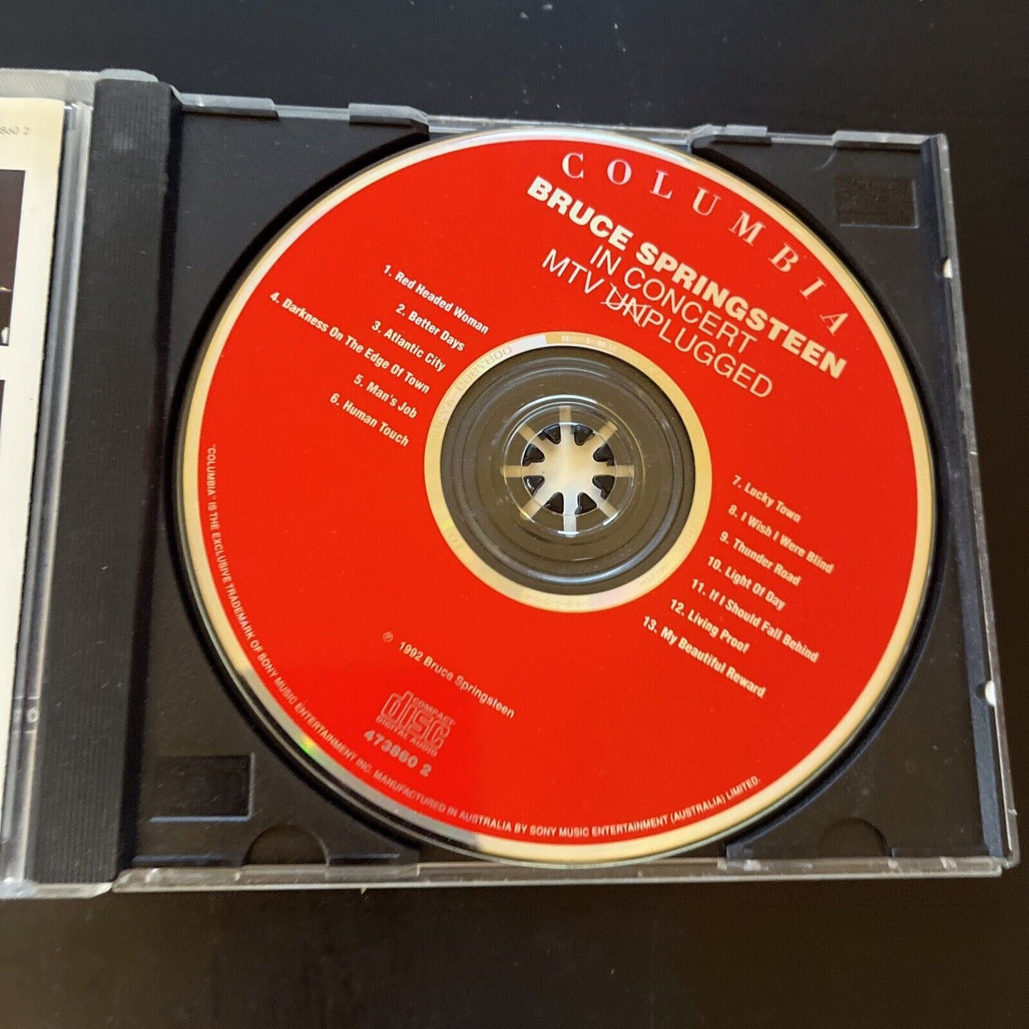 Bruce Springsteen - Bruce Springsteen In Concert (CD, 1992)