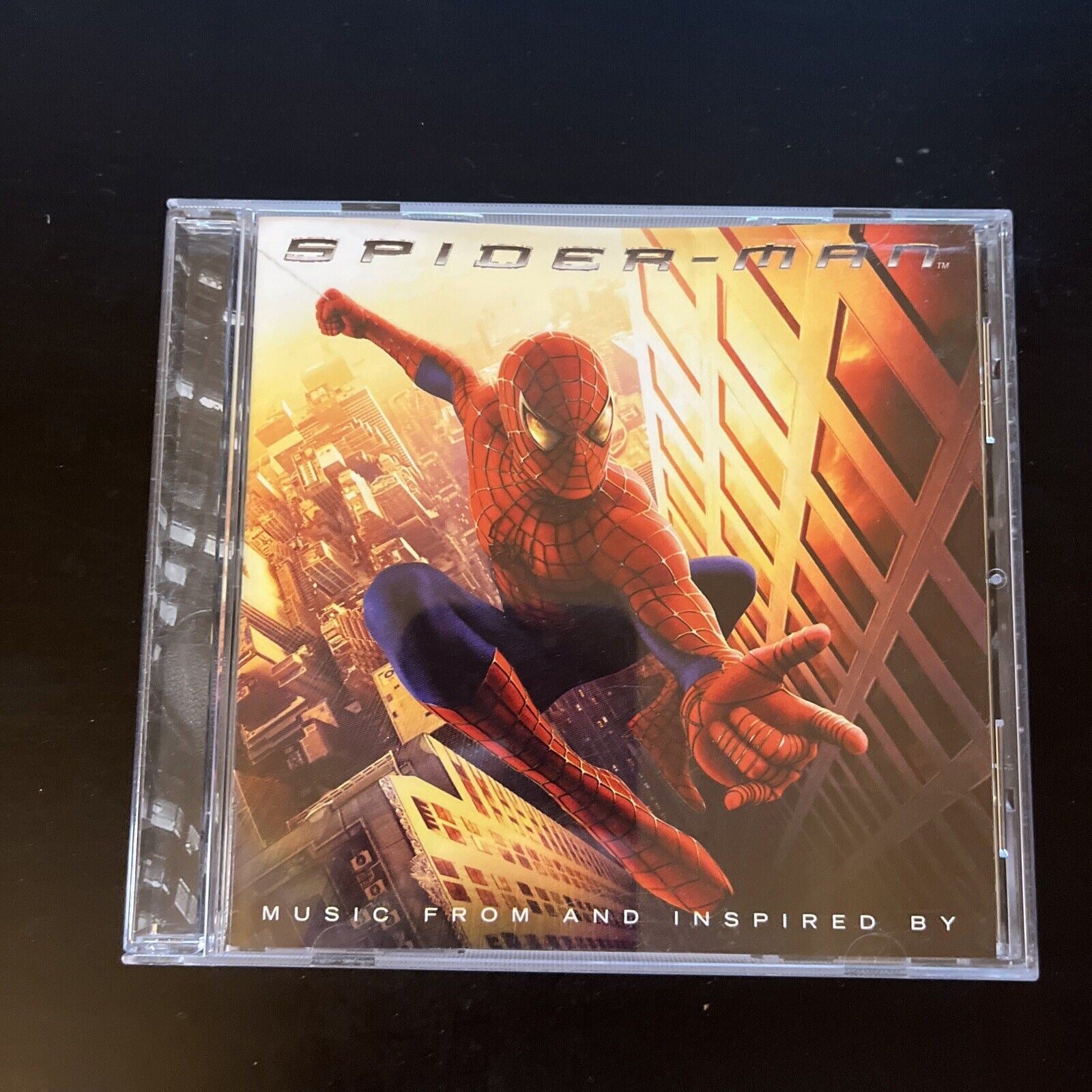 SpiderMan Movie Soundtrack (CD, 2002) Retro Unit
