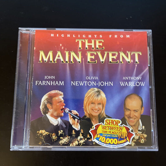 Olivia Newton-John, John Farnham - Highlights from the Main Event (CD, 1998)