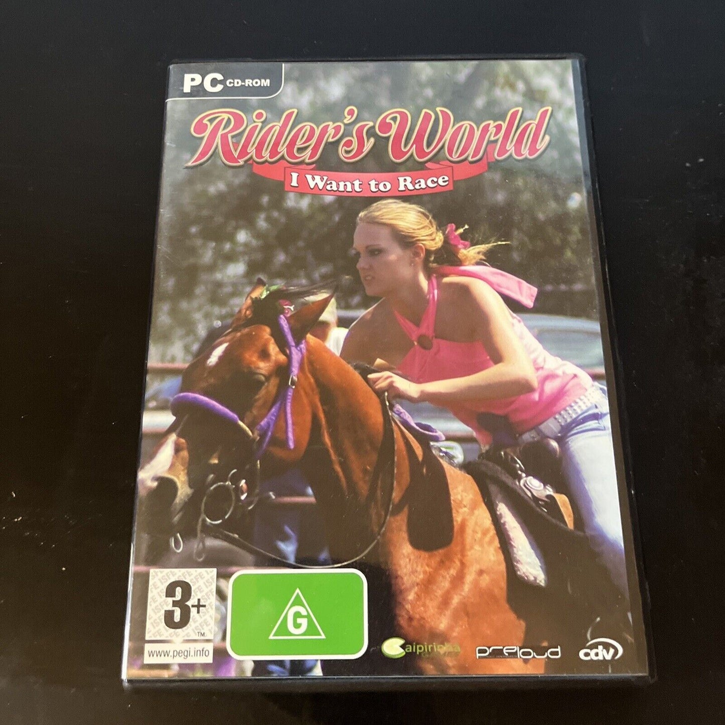 Rider's World - I Want to Race PC CDROM Windows XP