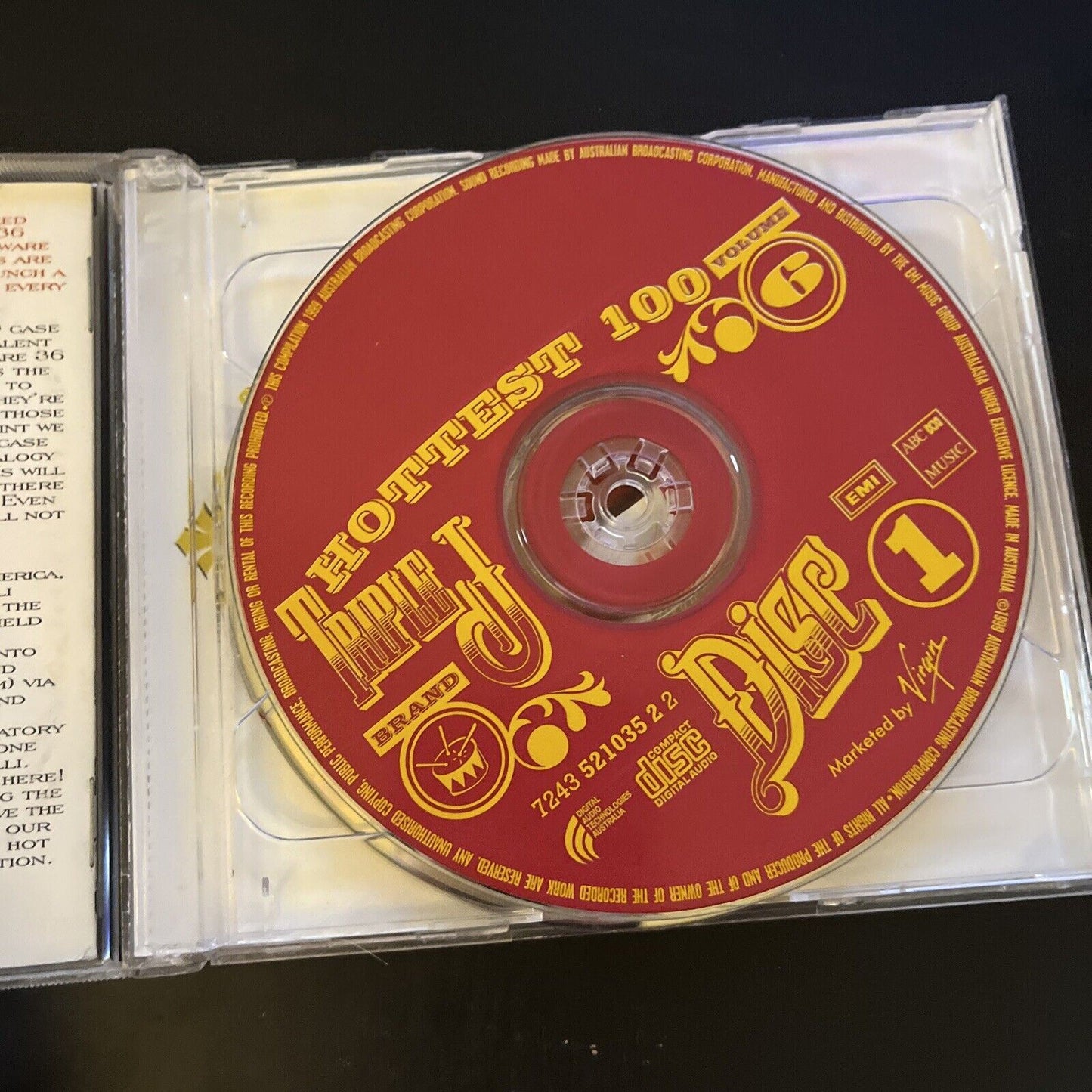 Triple J - Hottest 100 Volume 6 (CD, 1999, 2-Disc)