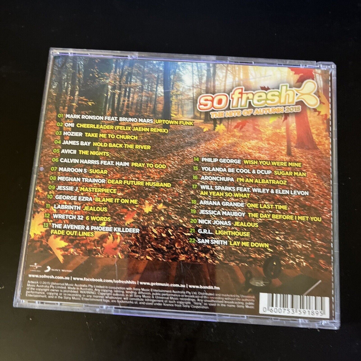 So Fresh: The Hits of Autumn 2015 by Various Artists (CD)