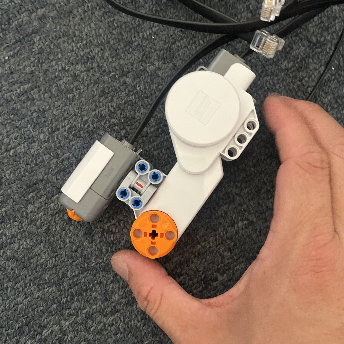 LEGO Mindstorms NXT Brick, Battery, Charger, Motors, Sensors, Lights and Cables