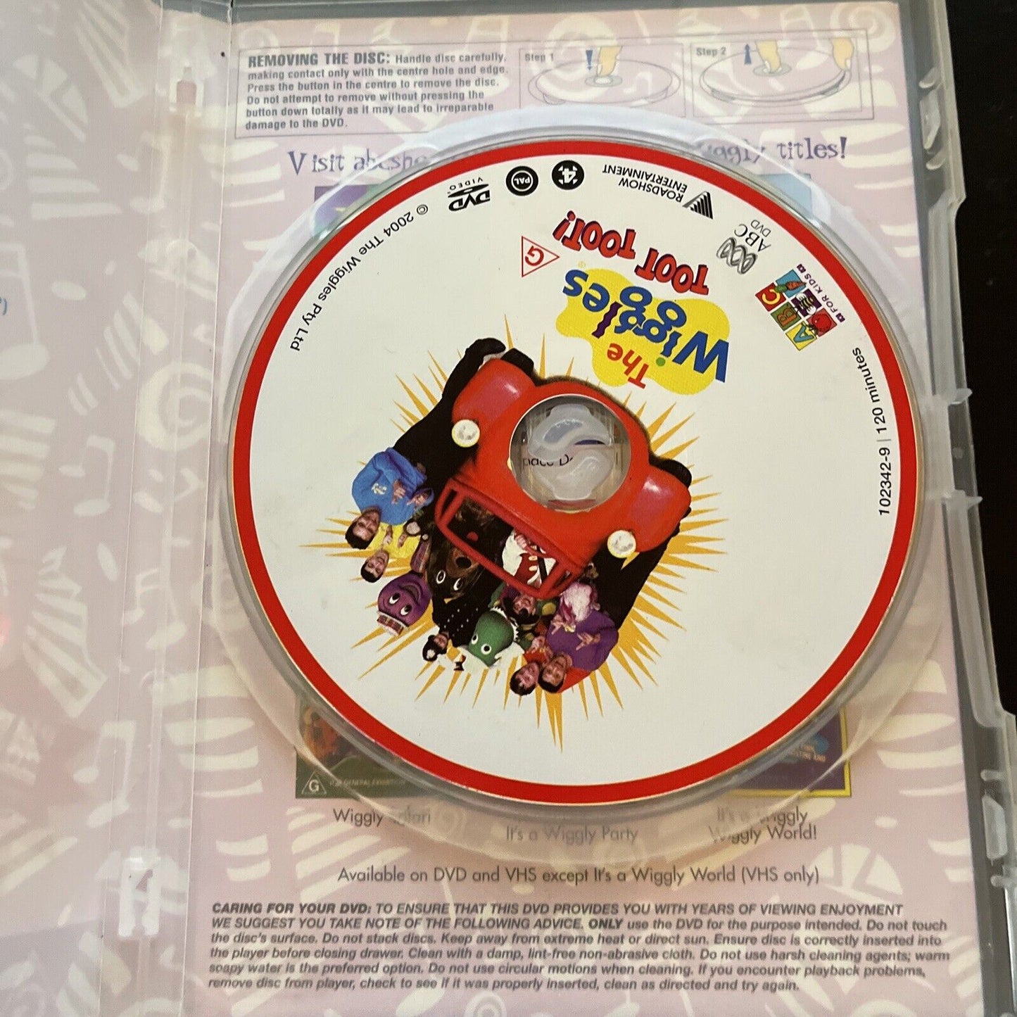 The Wiggles Toot Toot (DVD, 1999) Region 4