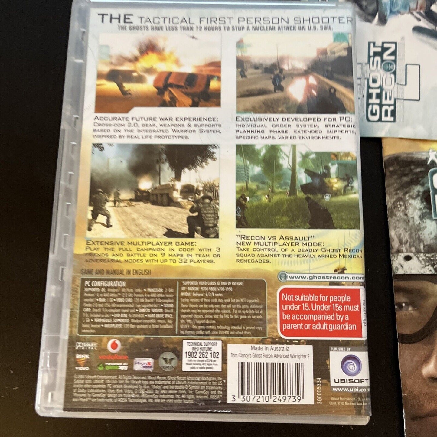 Tom Clancy's Ghost Recon 2 Advanced Warfighter PC DVDROM Game