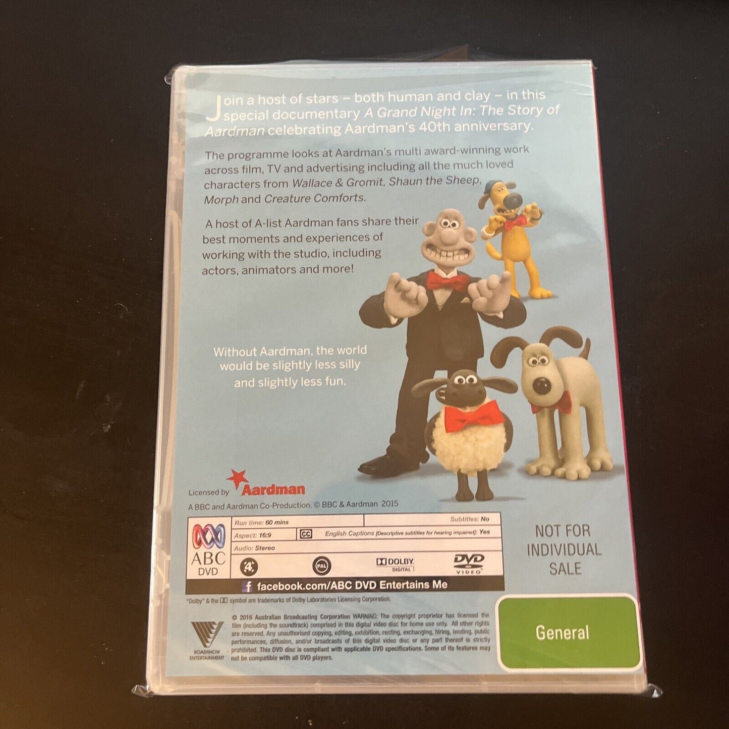 A Grand Bought In - The Story of Aardman (DVD, 2015) NEW Region 4