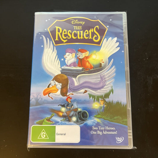 The Rescuers (DVD, 1977) Bob Newhart, Eva Gabor, Geraldine Page NEW  Region 4