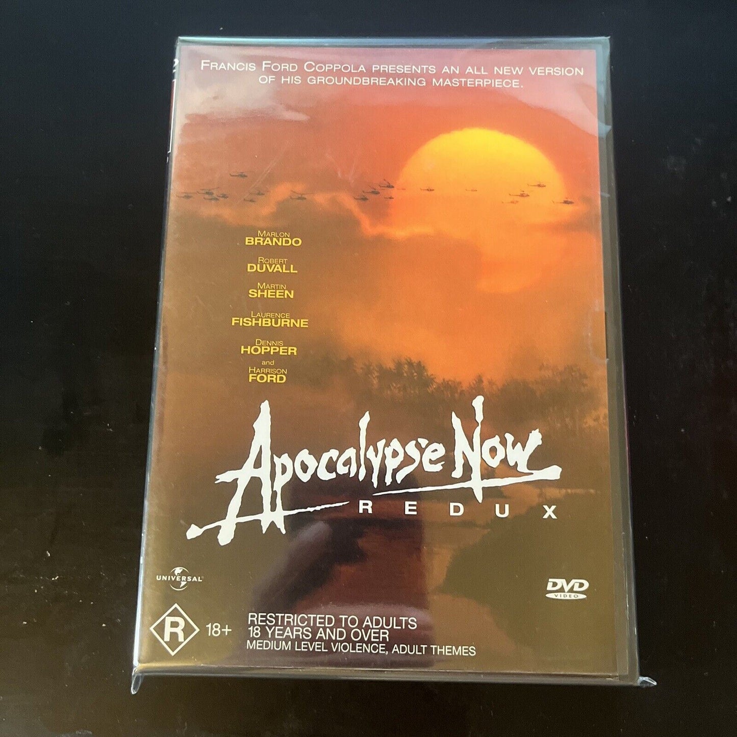 Apocalypse Now Redux (DVD, 1979) NEW Marlon Brando Region 4