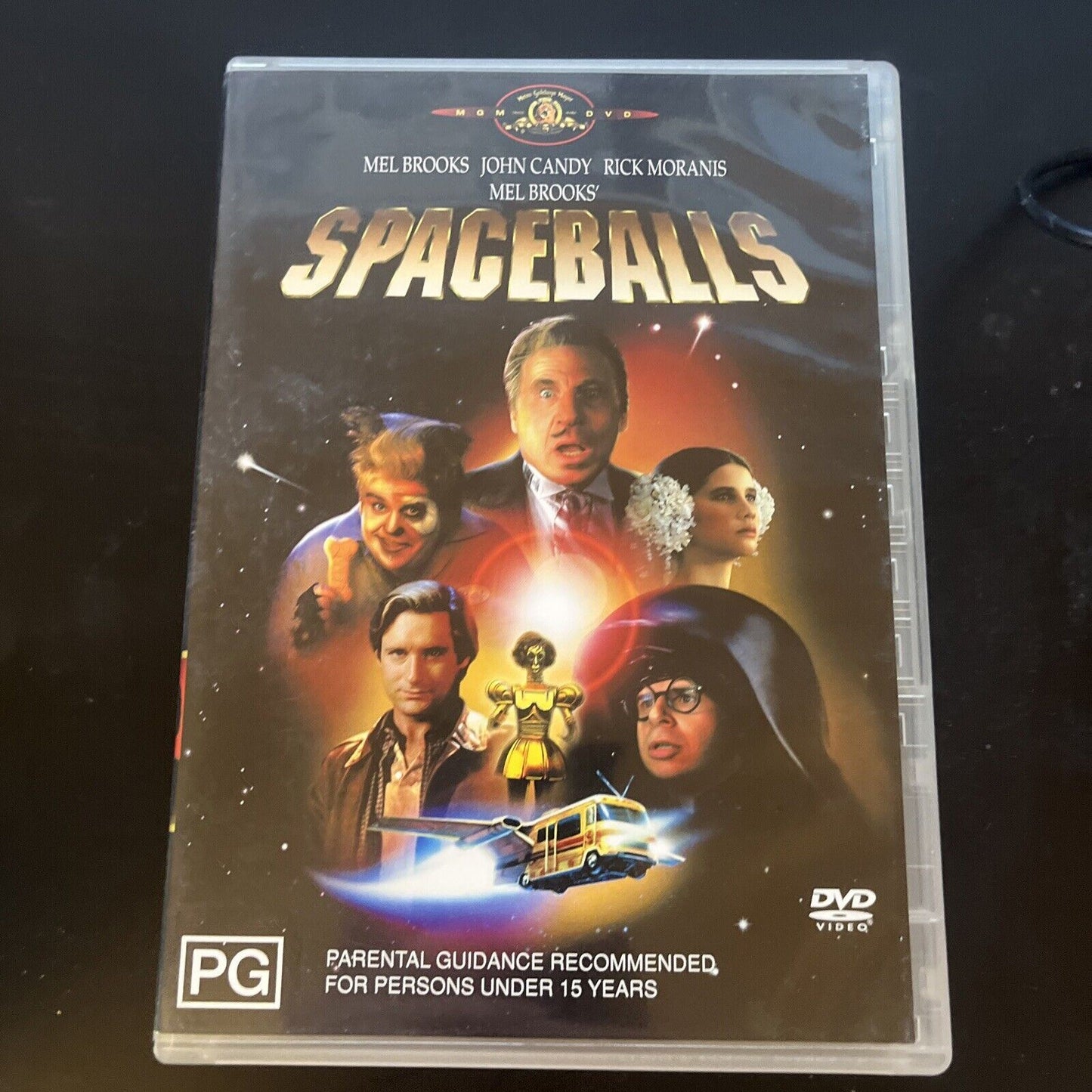 Spaceballs (DVD, 1987) Mel Brooks, John Candy, Rick Moranis, Region 4