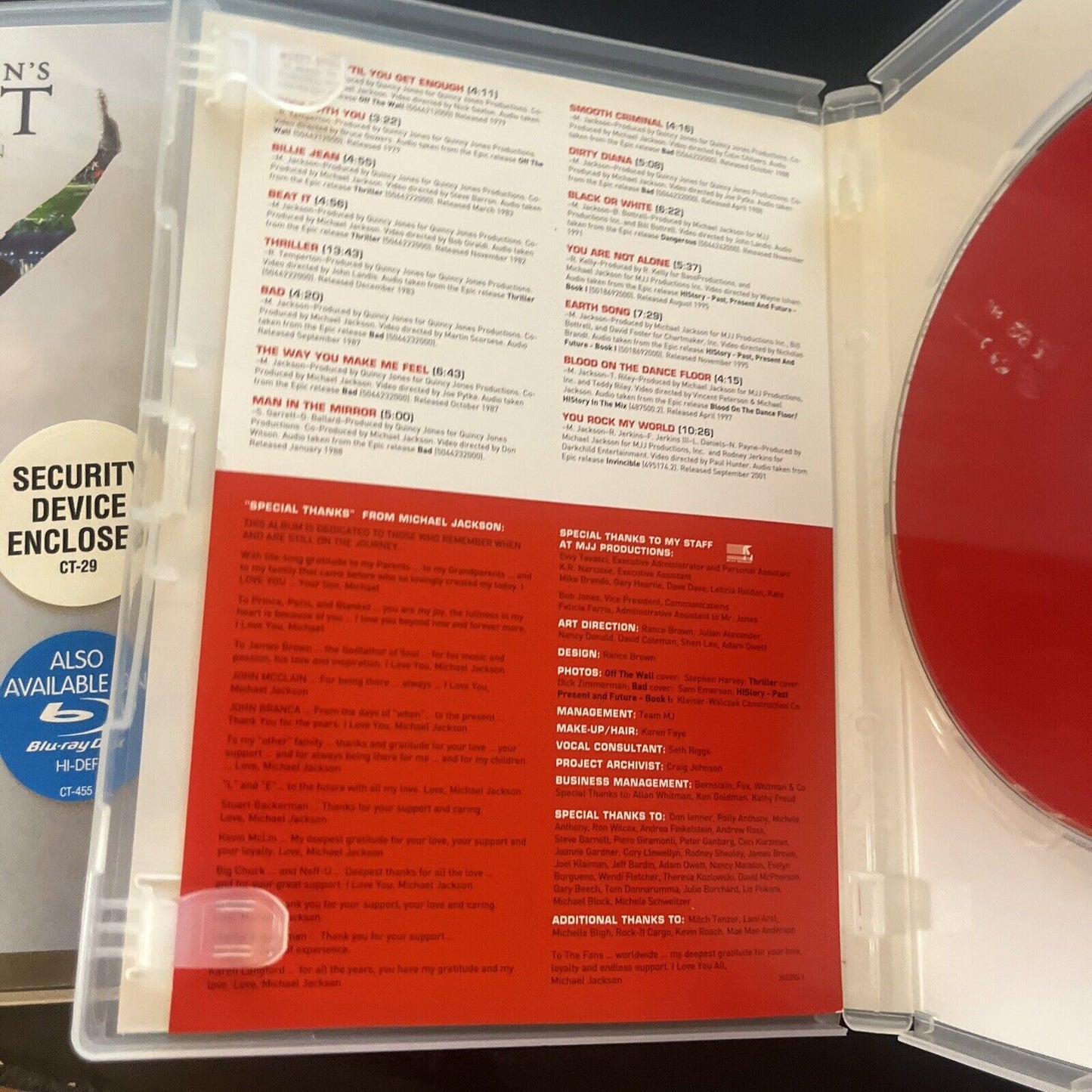 Michael Jackson's - This Is It / Number Ones (DVD, 2009, 2-Disc) Region 4