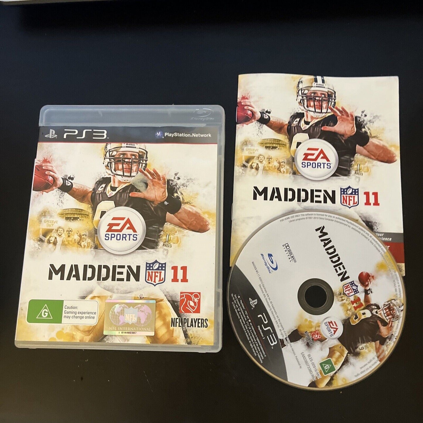 Madden NFL 11 for Sony PS3 / PlayStation 3 With Manual